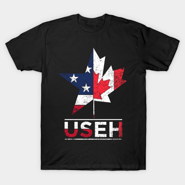 Retro Canada USEH Canadian T-Shirt by shirtsyoulike